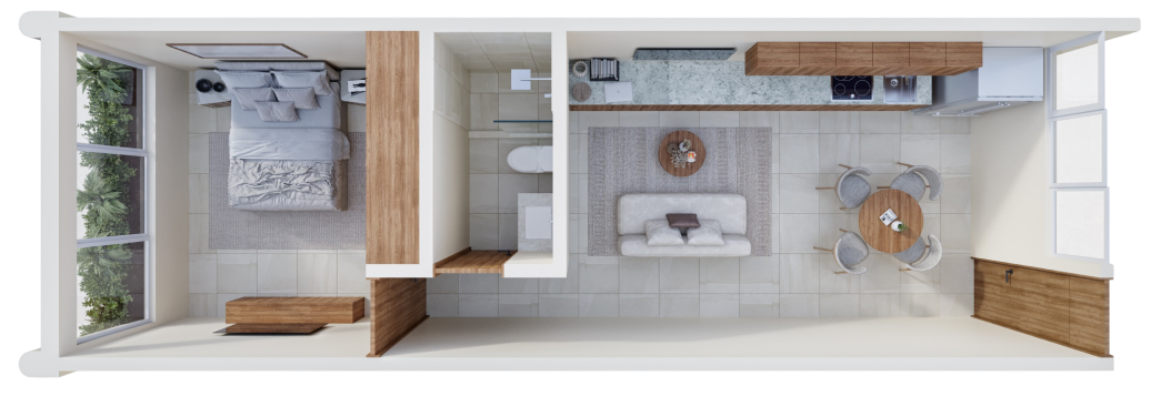 Bentro modelo studio